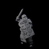 Chinese Terracotta Fierce Terracotta Warriors Miniature for Dungeons and Dragons, Pathfinder or other TTRPGs