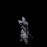 Chinese Terracotta Reaching Polearm Warrior D Miniature for Dungeons and Dragons, Pathfinder or other TTRPGs