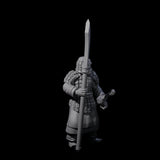 Chinese Terracotta Reaching Polearm Warrior J Miniature for Dungeons and Dragons, Pathfinder or other TTRPGs
