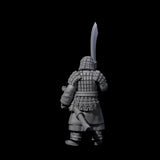Chinese Terracotta Reaching Polearm Warrior J Miniature for Dungeons and Dragons, Pathfinder or other TTRPGs