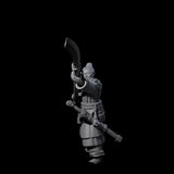 Chinese Terracotta Reaching Polearm Warriors Miniature for Dungeons and Dragons, Pathfinder or other TTRPGs