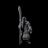 Chinese Terracotta Reaching Polearm Warriors Miniature for Dungeons and Dragons, Pathfinder or other TTRPGs