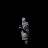 Chinese Terracotta Reaching Polearm Warriors Miniature for Dungeons and Dragons, Pathfinder or other TTRPGs