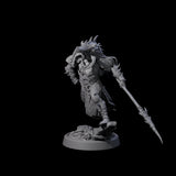Chitinous Armour Wearing Forest Warrior Miniature for Dungeons and Dragons, Pathfinder or other TTRPGs