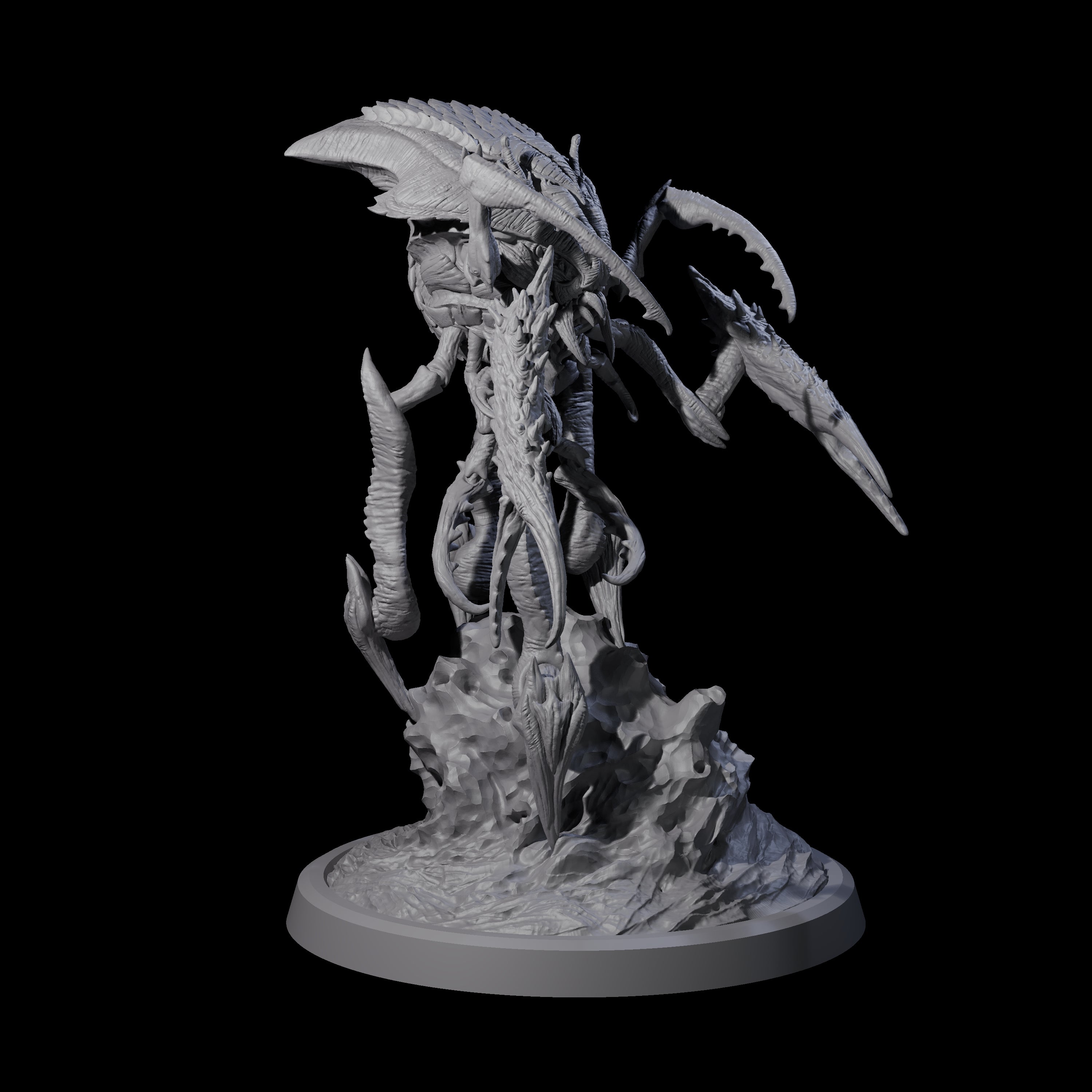 Chitinous Kruthik A Miniature for Dungeons and Dragons, Pathfinder or other TTRPGs