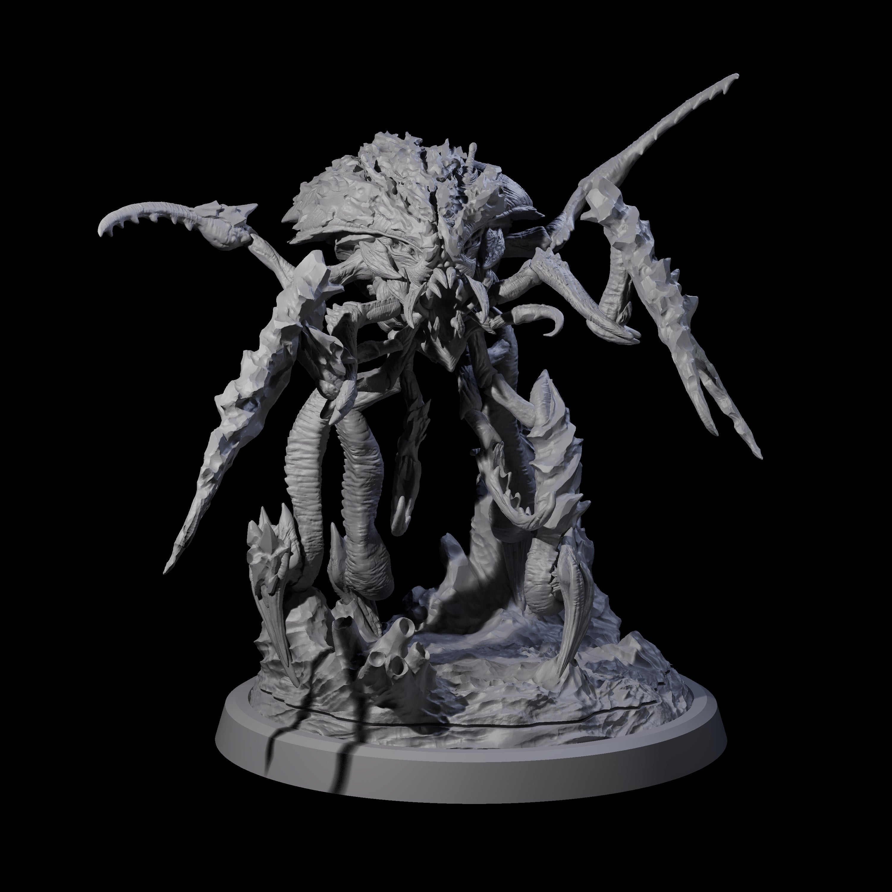 Chitinous Kruthik C Miniature for Dungeons and Dragons, Pathfinder or other TTRPGs