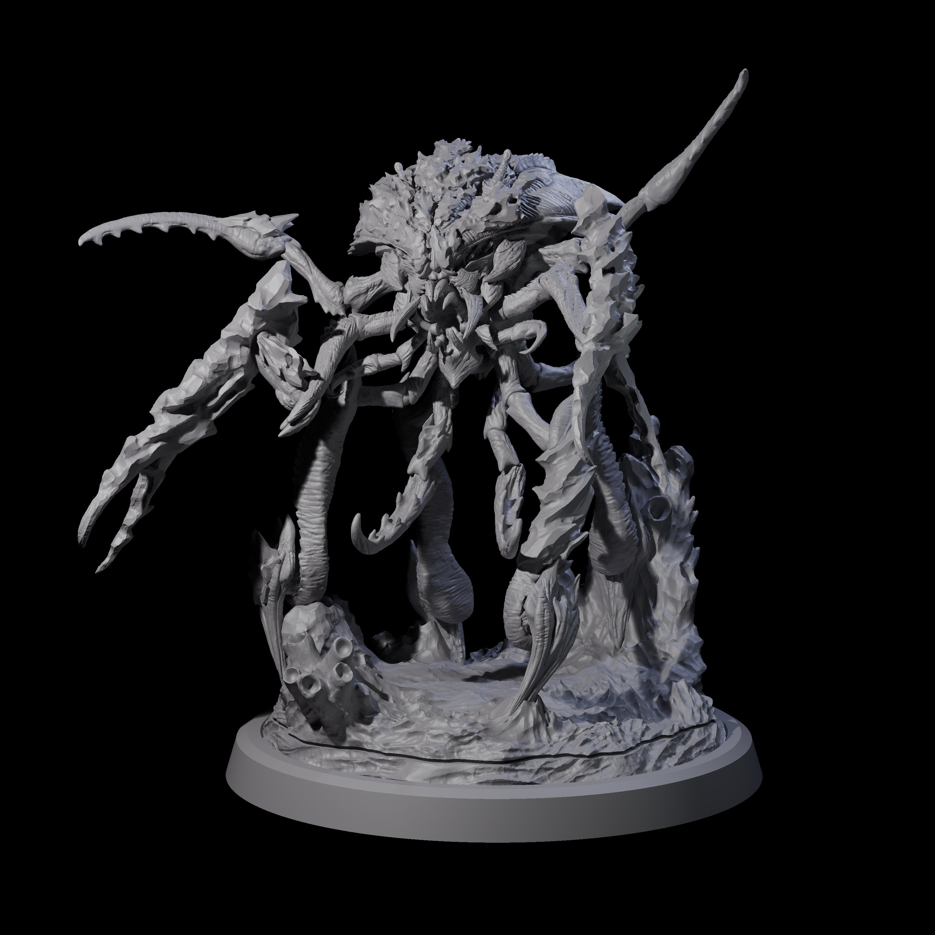 Chitinous Kruthik C Miniature for Dungeons and Dragons, Pathfinder or other TTRPGs