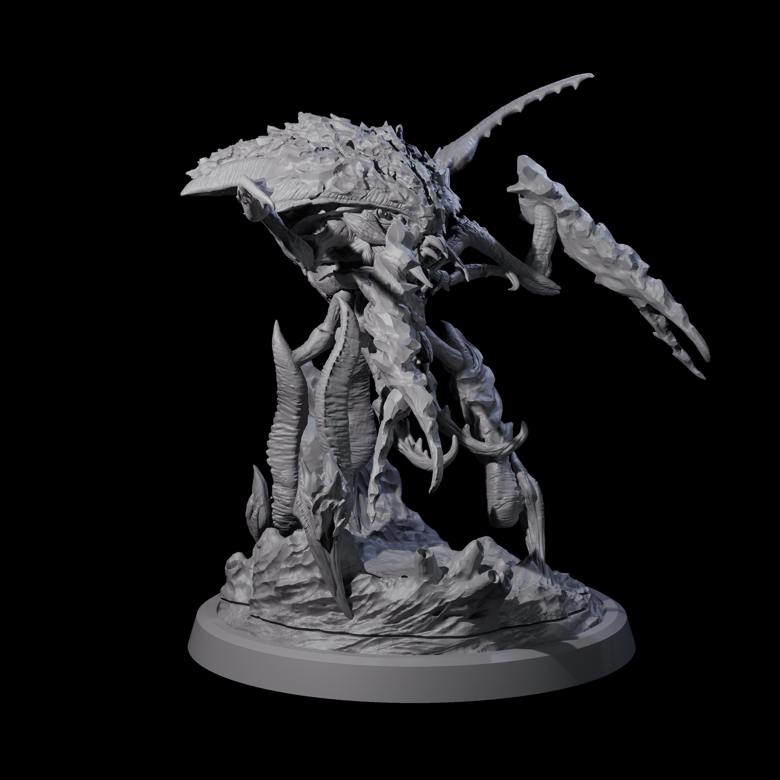 Chitinous Kruthik C Miniature for Dungeons and Dragons, Pathfinder or other TTRPGs