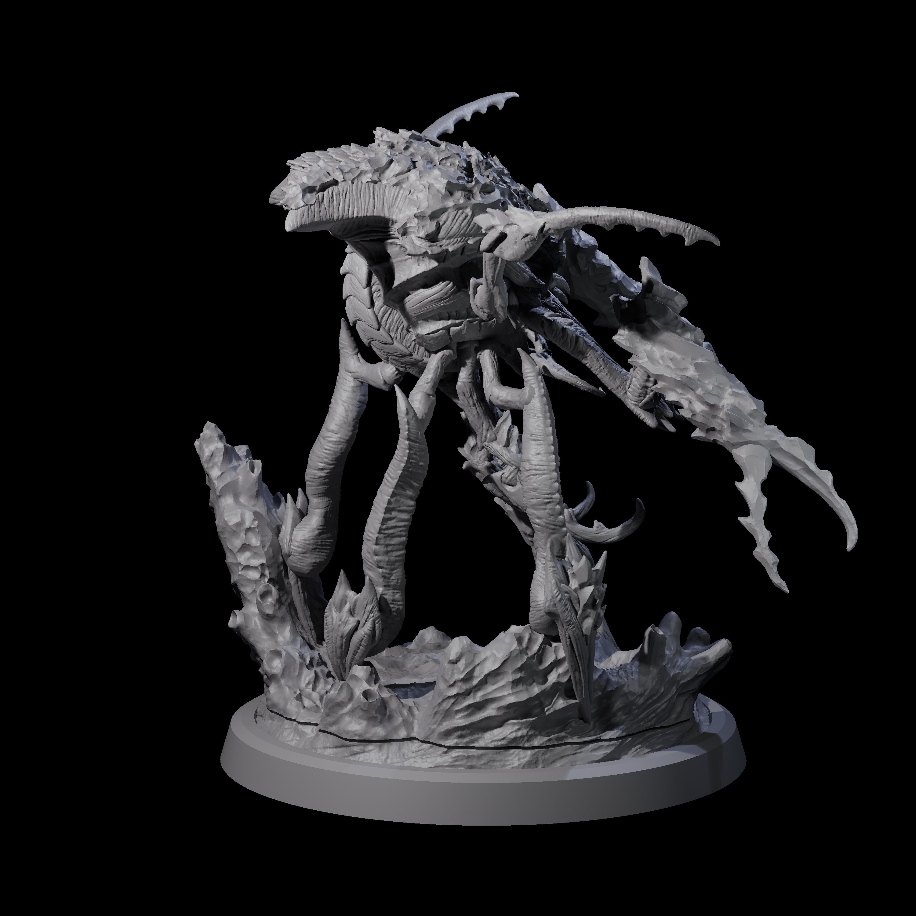 Chitinous Kruthik C Miniature for Dungeons and Dragons, Pathfinder or other TTRPGs