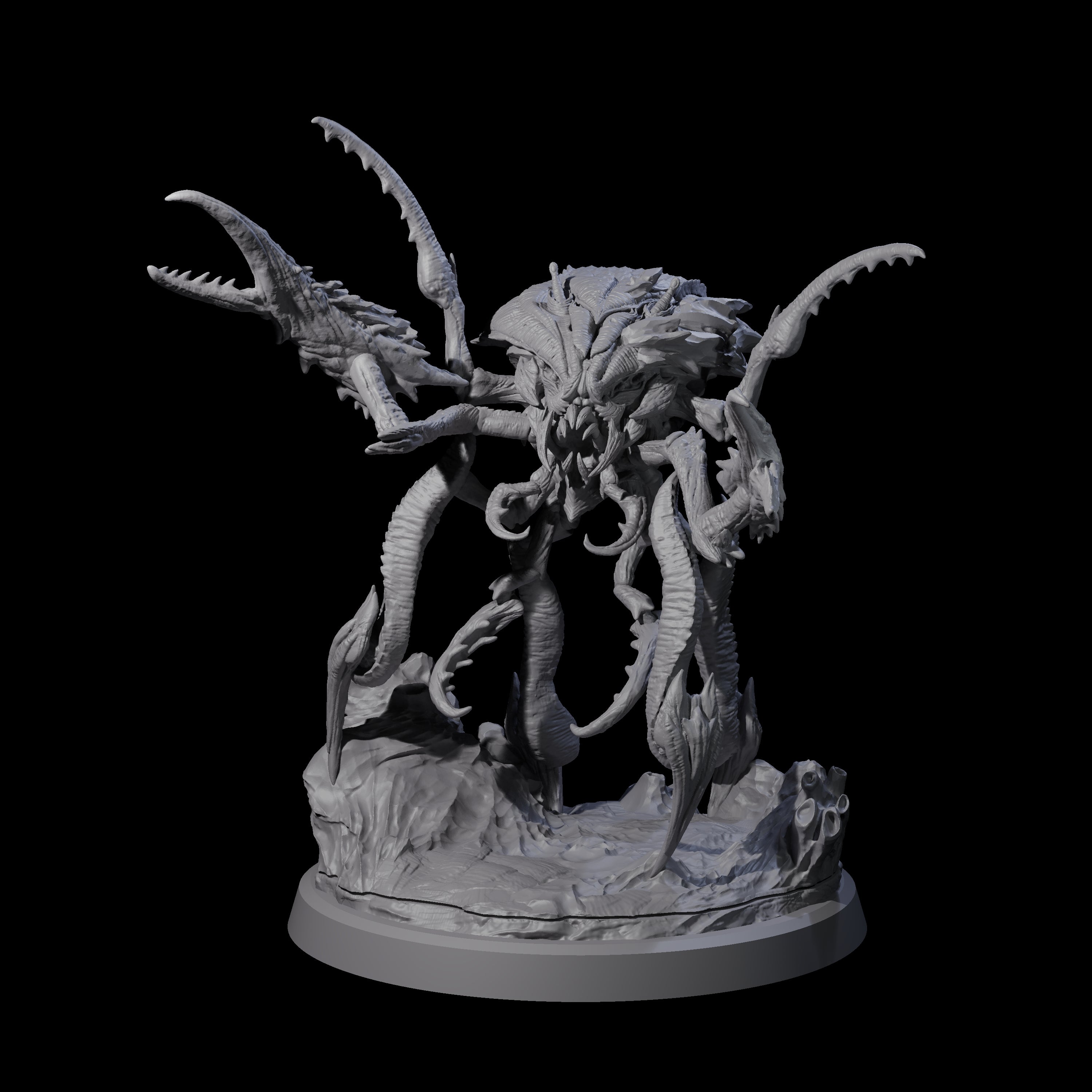 Chitinous Kruthik D Miniature for Dungeons and Dragons, Pathfinder or other TTRPGs