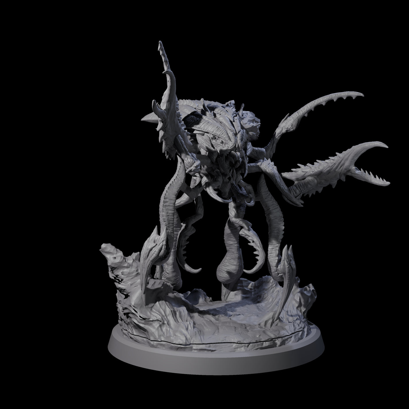 Chitinous Kruthik D Miniature for Dungeons and Dragons, Pathfinder or other TTRPGs