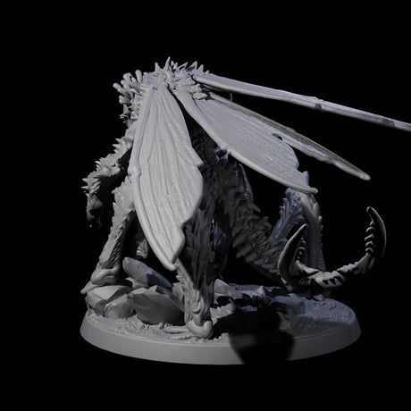 Chitinous Mi-Go Soldier Miniature for Dungeons and Dragons, Pathfinder or other TTRPGs