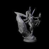 Chitinous Psionic Seer A Miniature for Dungeons and Dragons, Pathfinder or other TTRPGs