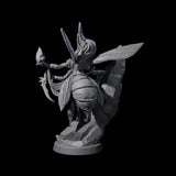 Chitinous Psionic Seer A Miniature for Dungeons and Dragons, Pathfinder or other TTRPGs
