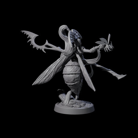Chitinous Psionic Seer B Miniature for Dungeons and Dragons, Pathfinder or other TTRPGs
