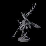 Chitinous Psionic Seer C Miniature for Dungeons and Dragons, Pathfinder or other TTRPGs