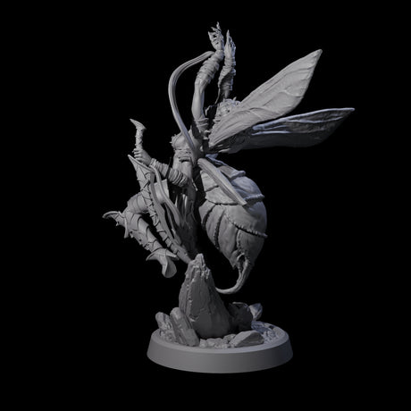 Chitinous Psionic Seer D Miniature for Dungeons and Dragons, Pathfinder or other TTRPGs