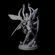 Chitinous Psionic Seer D Miniature for Dungeons and Dragons, Pathfinder or other TTRPGs