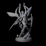 Chitinous Psionic Seer D Miniature for Dungeons and Dragons, Pathfinder or other TTRPGs