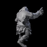 Chomping Zombie Ogre Miniature for Dungeons and Dragons, Pathfinder or other TTRPGs