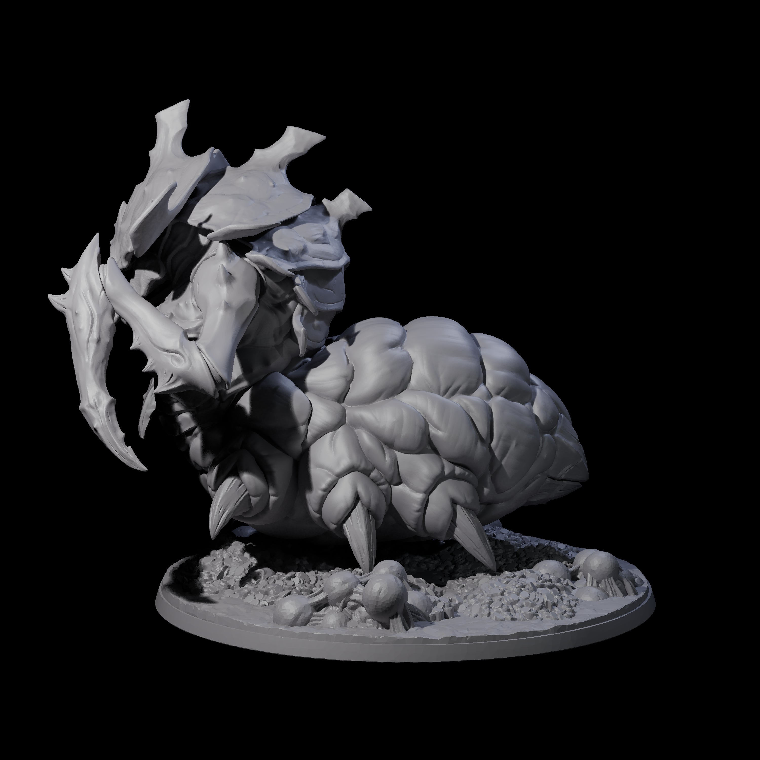Chonky Ankheg Queen Miniature for Dungeons and Dragons, Pathfinder or other TTRPGs