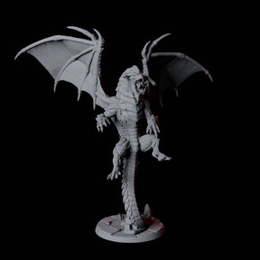 Chromatic Dragon C Miniature for Dungeons and Dragons, Pathfinder or other TTRPGs