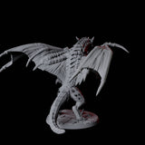 Chromatic Dragon D Miniature for Dungeons and Dragons, Pathfinder or other TTRPGs