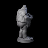 Chubby Tavern Owner Miniature for Dungeons and Dragons, Pathfinder or other TTRPGs
