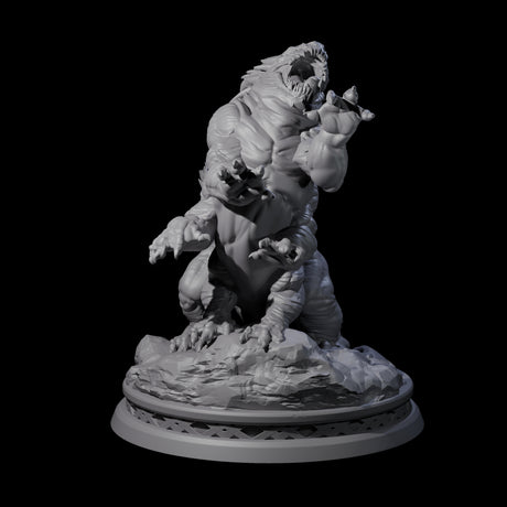 Chunky Linnorm Miniature for Dungeons and Dragons, Pathfinder or other TTRPGs