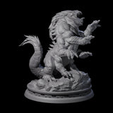 Chunky Linnorm Miniature for Dungeons and Dragons, Pathfinder or other TTRPGs