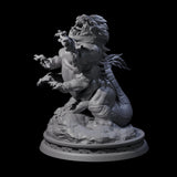 Chunky Linnorm Miniature for Dungeons and Dragons, Pathfinder or other TTRPGs