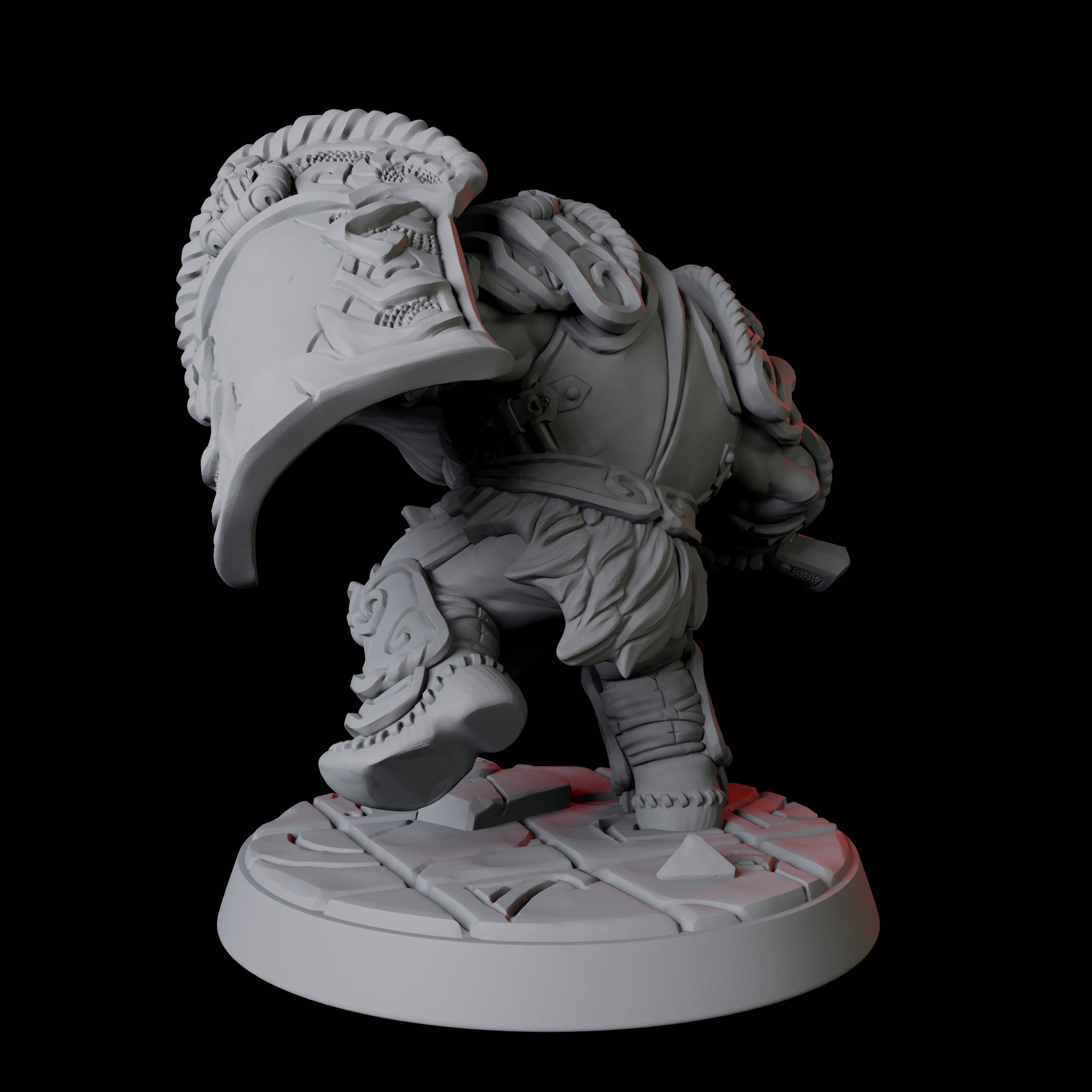 City Guard Dwarf A Miniature for Dungeons and Dragons, Pathfinder or other TTRPGs