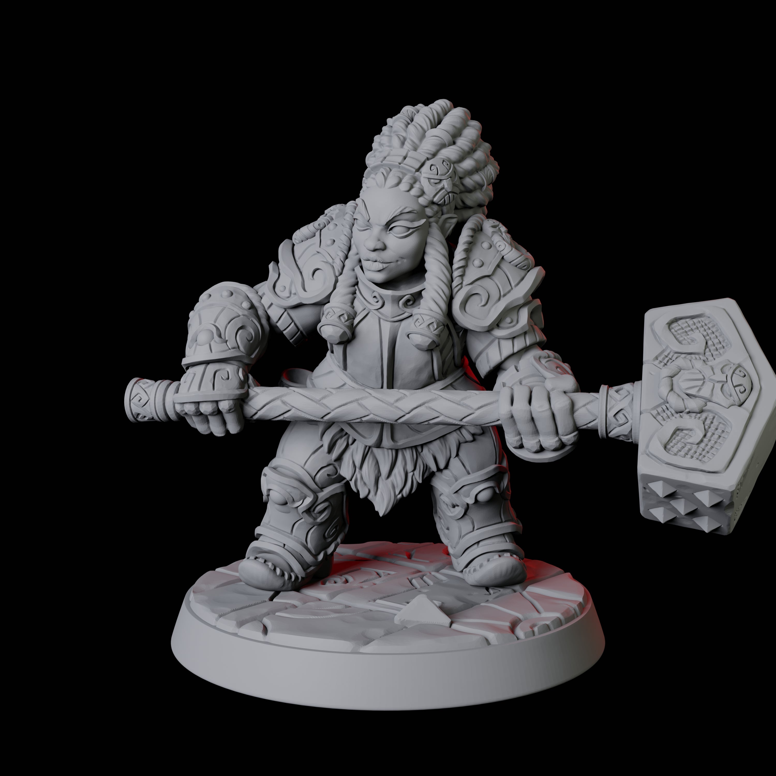 City Guard Dwarf E Miniature for Dungeons and Dragons, Pathfinder or other TTRPGs