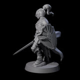 City Knight A Miniature for Dungeons and Dragons, Pathfinder or other TTRPGs