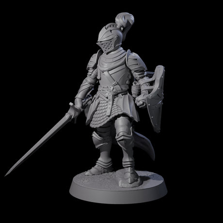 City Knight A Miniature for Dungeons and Dragons, Pathfinder or other TTRPGs
