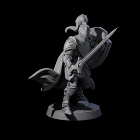 City Knight B Miniature for Dungeons and Dragons, Pathfinder or other TTRPGs