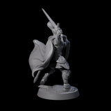 City Knight C Miniature for Dungeons and Dragons, Pathfinder or other TTRPGs