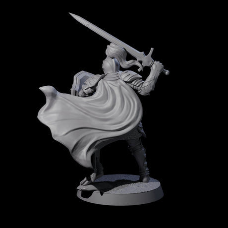 City Knight C Miniature for Dungeons and Dragons, Pathfinder or other TTRPGs