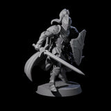City Knight D Miniature for Dungeons and Dragons, Pathfinder or other TTRPGs