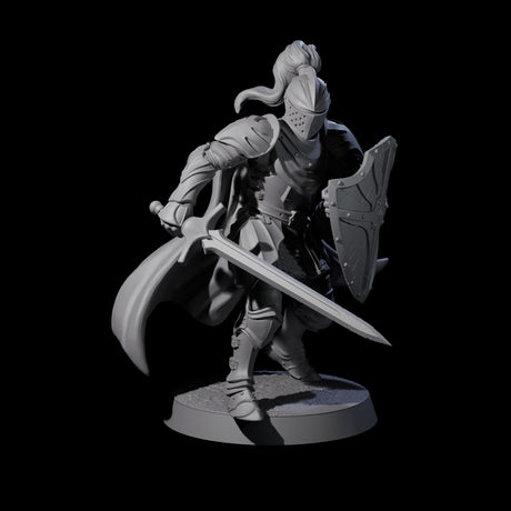 City Knight D Miniature for Dungeons and Dragons, Pathfinder or other TTRPGs