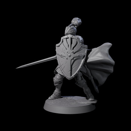 City Knight E Miniature for Dungeons and Dragons, Pathfinder or other TTRPGs