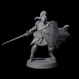 City Knight E Miniature for Dungeons and Dragons, Pathfinder or other TTRPGs