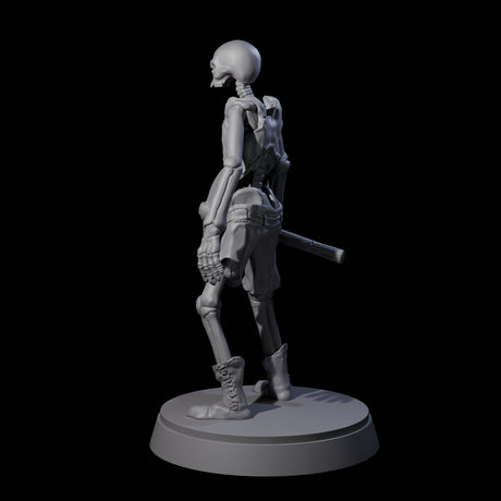 Civilian Skeleton A Miniature for Dungeons and Dragons, Pathfinder or other TTRPGs