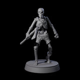 Civilian Skeleton B Miniature for Dungeons and Dragons, Pathfinder or other TTRPGs
