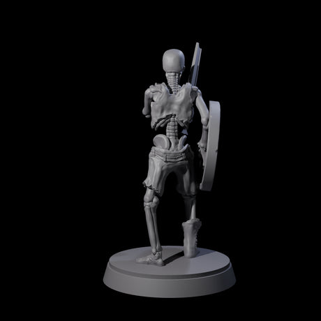 Civilian Skeleton C Miniature for Dungeons and Dragons, Pathfinder or other TTRPGs