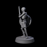 Civilian Skeleton C Miniature for Dungeons and Dragons, Pathfinder or other TTRPGs