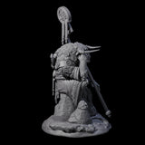 Civilised Yakfolk A Miniature for Dungeons and Dragons, Pathfinder or other TTRPGs