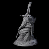 Civilised Yakfolk A Miniature for Dungeons and Dragons, Pathfinder or other TTRPGs