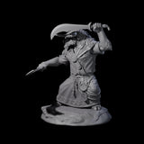 Civilised Yakfolk C Miniature for Dungeons and Dragons, Pathfinder or other TTRPGs