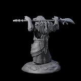 Civilised Yakfolk D Miniature for Dungeons and Dragons, Pathfinder or other TTRPGs